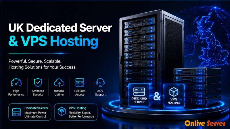 UK Dedicated Server & VPS Hosting Help You E-Commerce Website
