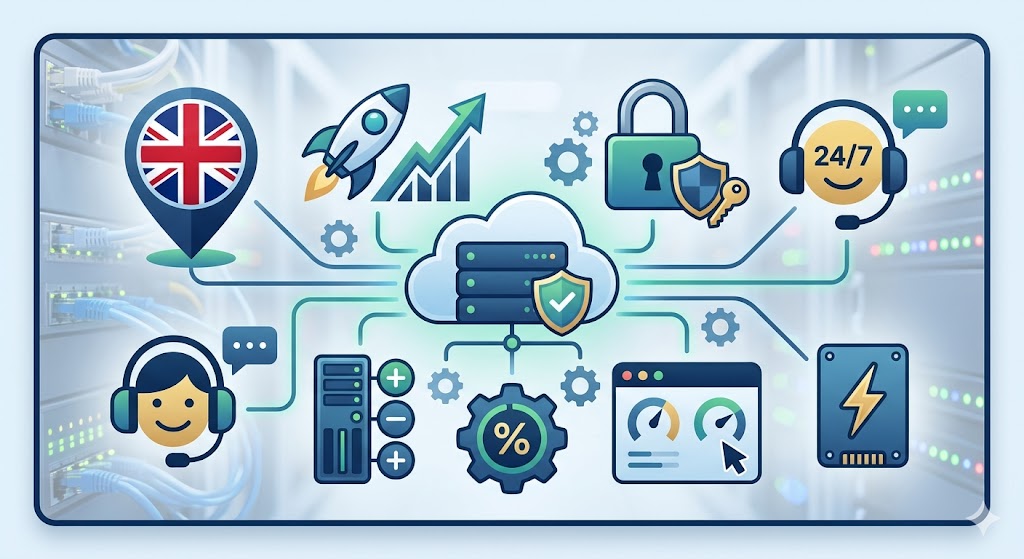 Essential Features in a UK VPS Provider