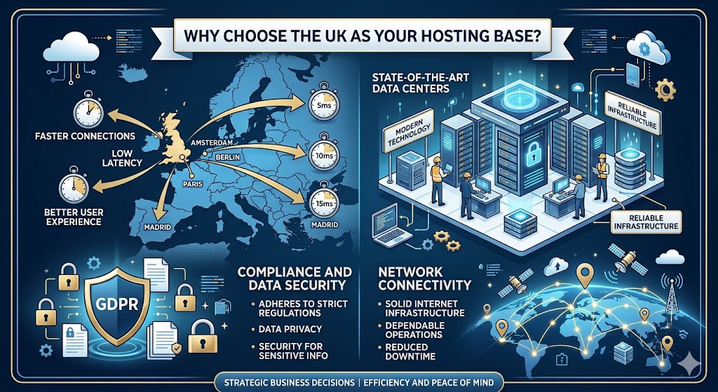 Why Choose UK as Your Hosting Base?